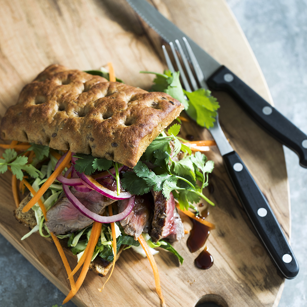 Thai steak sandwich med Javisst