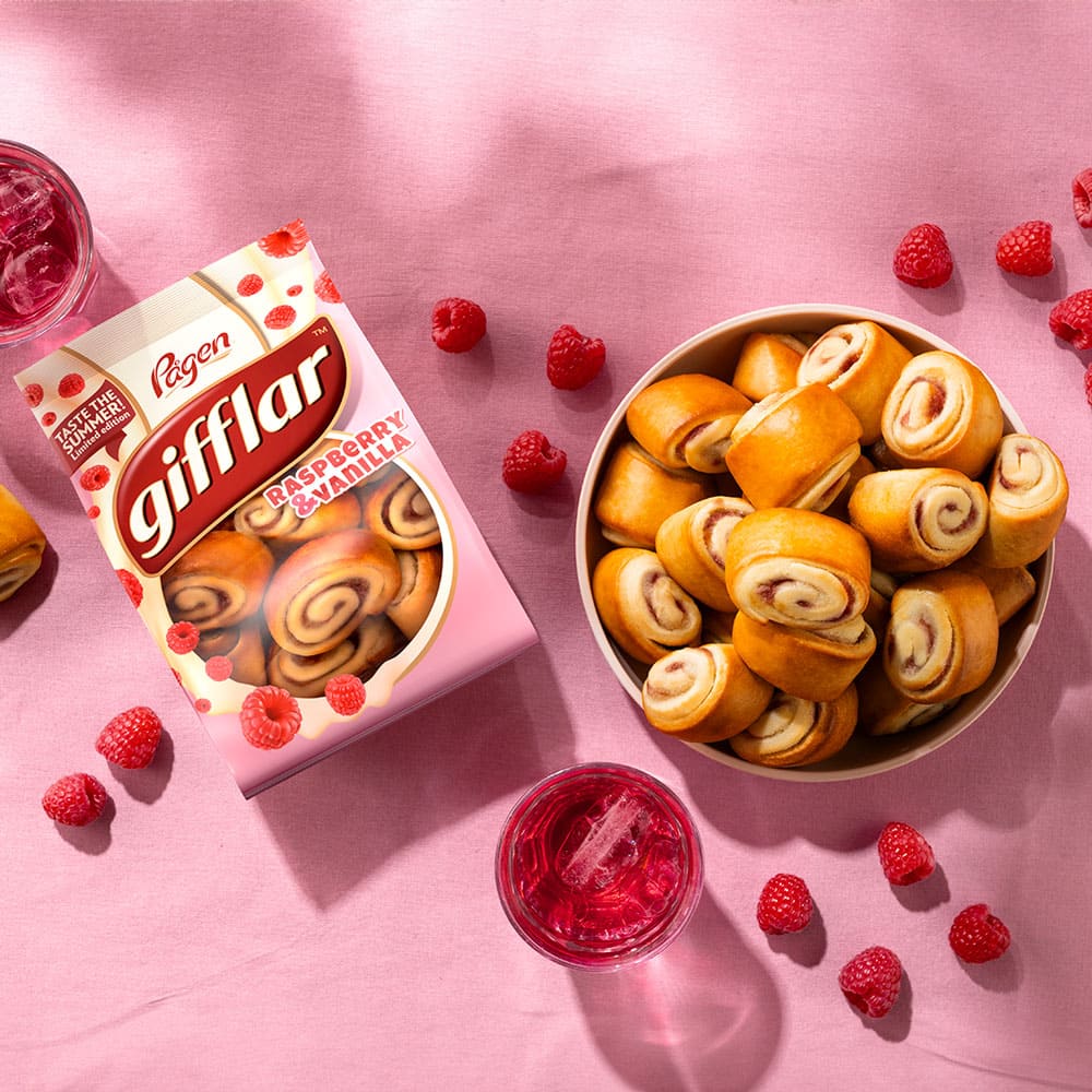 Gifflar Raspberry Vanilla