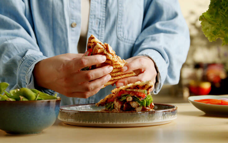 Kycklingmacka teriyaki - Recept | Pågen