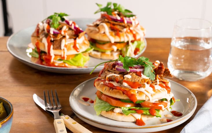 Kebabsandwichtærte - Opskrifter | Pågen